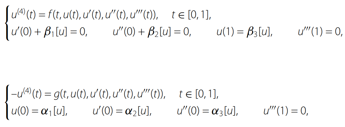 Boundary value problem paper overview